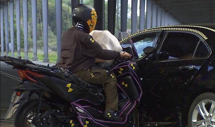 Airbag Untuk Motor Mulai Di Uji Coba, Bagaimana Hasilnya?