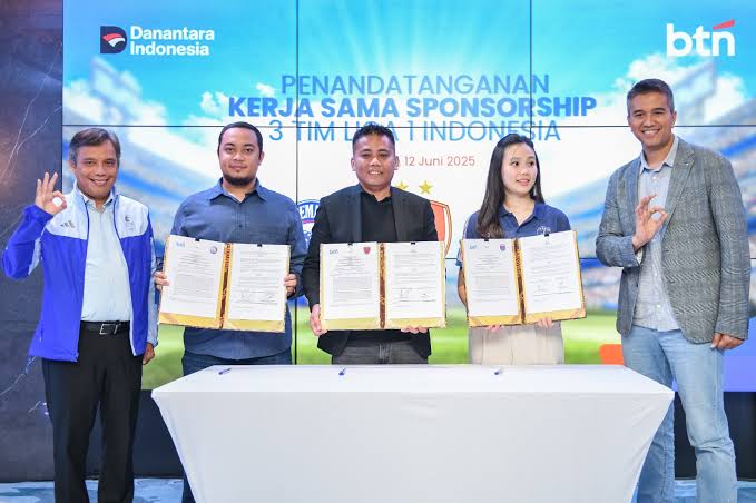 BTN jadi Sponsor Arema, Persita dan PSM Makassar